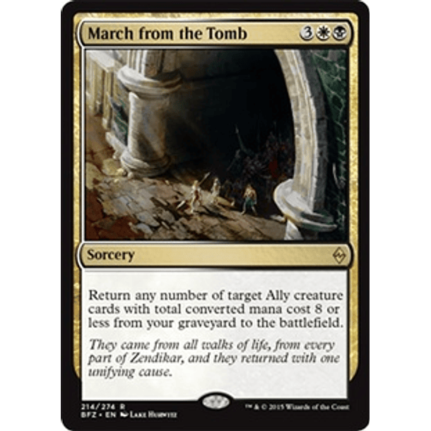 March from the Tomb - BFZ - R 