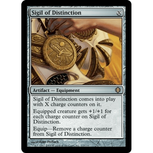 Sigil of Distinction - SOA - R 