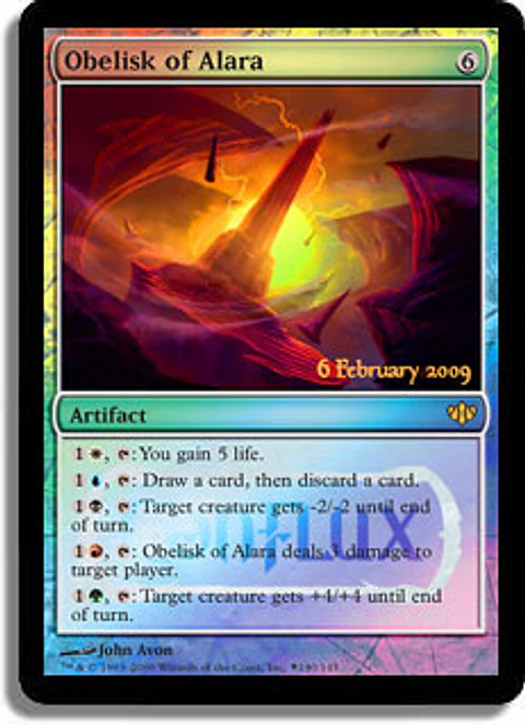 Obelisk of Alara (Conflux Launch)