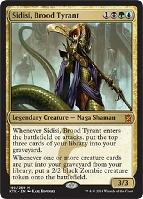 Sidisi, Brood Tyrant - KTK - M 