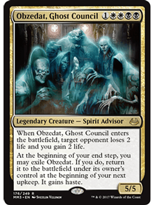 Obzedat, Ghost Council - MM17 - R 