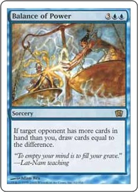Balance of Power - 8TH - R 