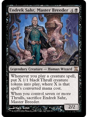 Endrek Sahr, Master Breeder - TSP - R 