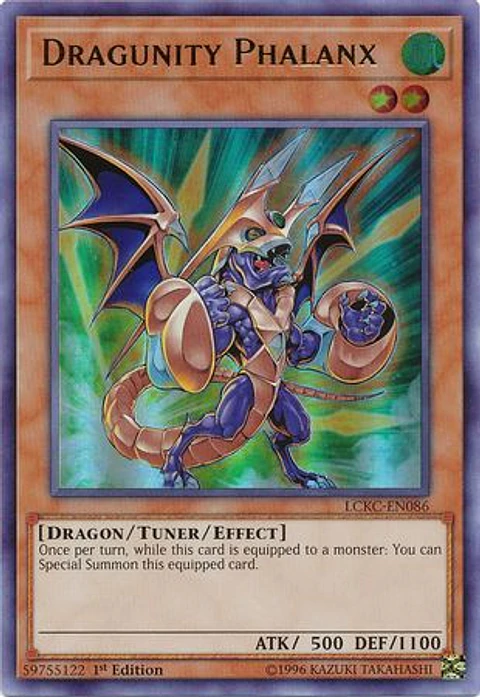 Dragunity Phalanx - LCKC-EN086 - Ultra Rare 