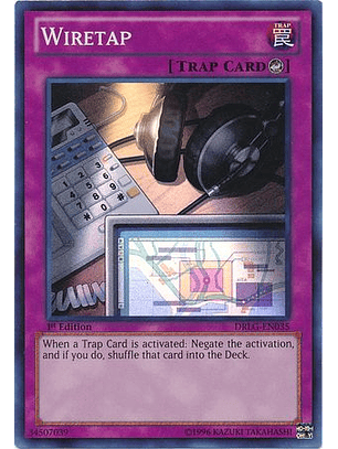 Wiretap - DRLG-EN035 - Super Rare 