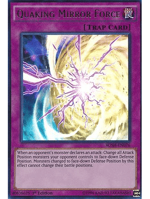 Quaking Mirror Force - BOSH-EN076 - Ultra Rare