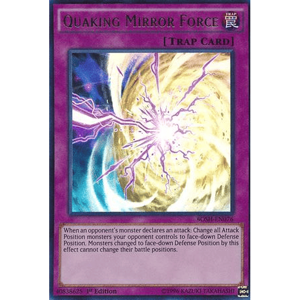 Quaking Mirror Force - BOSH-EN076 - Ultra Rare