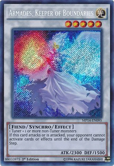 Armades, Keeper of Boundaries - MP14-EN095 - Secret Rare