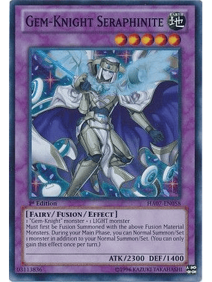 Gem-Knight Seraphinite - HA07-EN058 - Super Rare