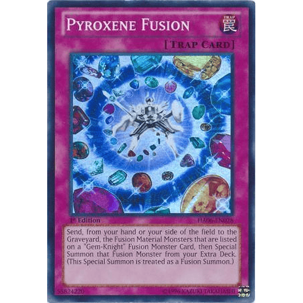 Pyroxene Fusion - HA06-EN028 - Super Rare (jugada)