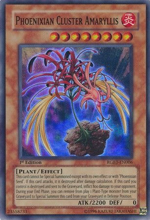 Phoenixian Cluster Amaryllis - RGBT-EN006 - Super Rare