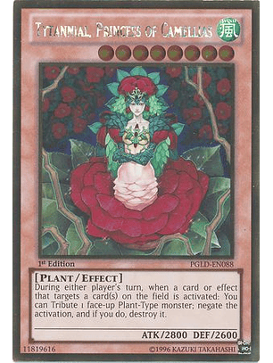 Tytannial, Princess of Camellias - PGLD-EN088 - Gold Rare