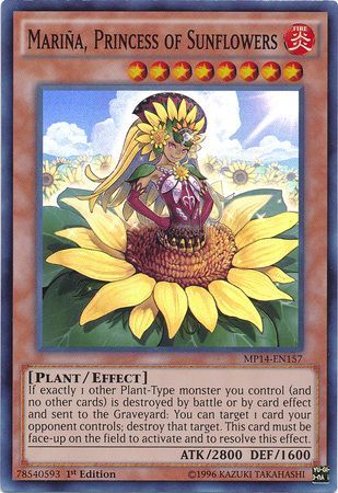 Marina, Princess of Sunflowers - MP14-EN157 - Super Rare 1