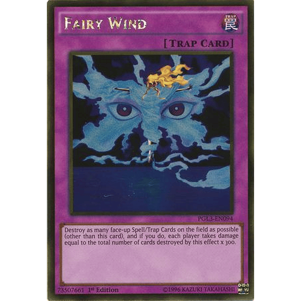 Fairy Wind - PGL3-EN094 - Gold Rare