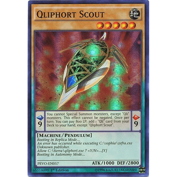 Qliphort Scout - PEVO-EN057 - Super Rare 