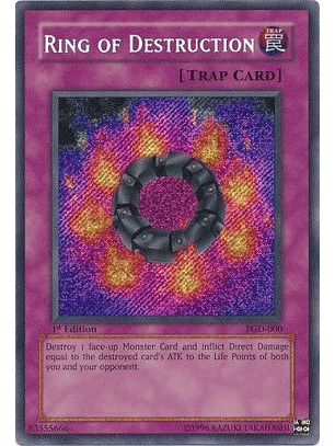 Ring of Destruction - PGD-000 - Secret Rare (dañado)