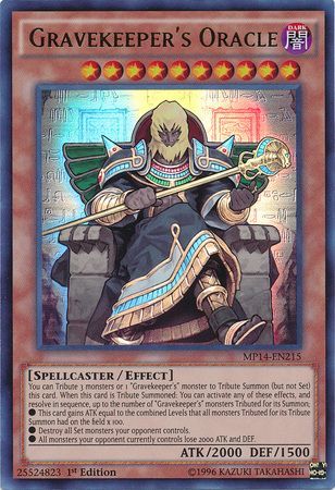 Gravekeeper's Oracle - MP14-EN215 - Ultra Rare 1