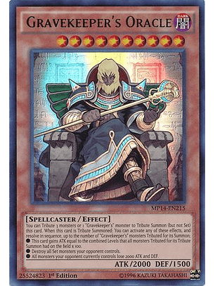 Gravekeeper's Oracle - MP14-EN215 - Ultra Rare