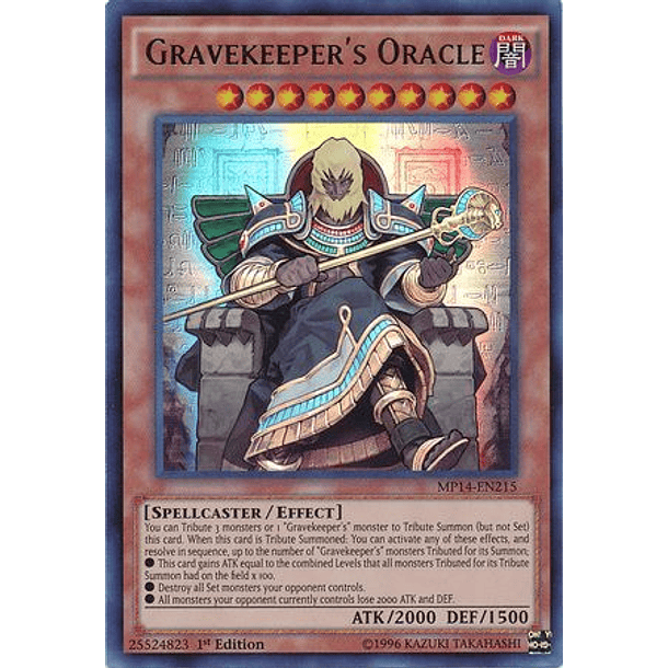 Gravekeeper's Oracle - MP14-EN215 - Ultra Rare