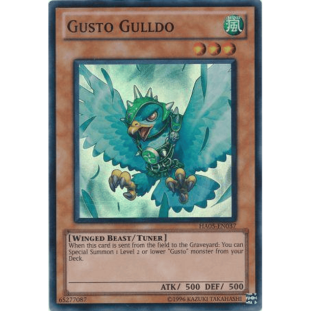 Gusto Gulldo - HA05-EN037 - Super Rare