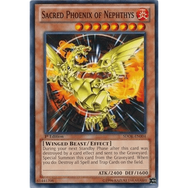 Sacred Phoenix of Nephthys - SDOK-EN004 - Common