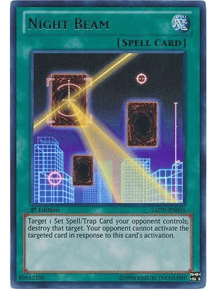 Night Beam - GAOV-EN055 - Ultra Rare (jugada)