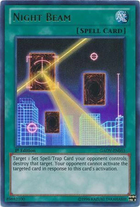 Night Beam - GAOV-EN055 - Ultra Rare (jugada)