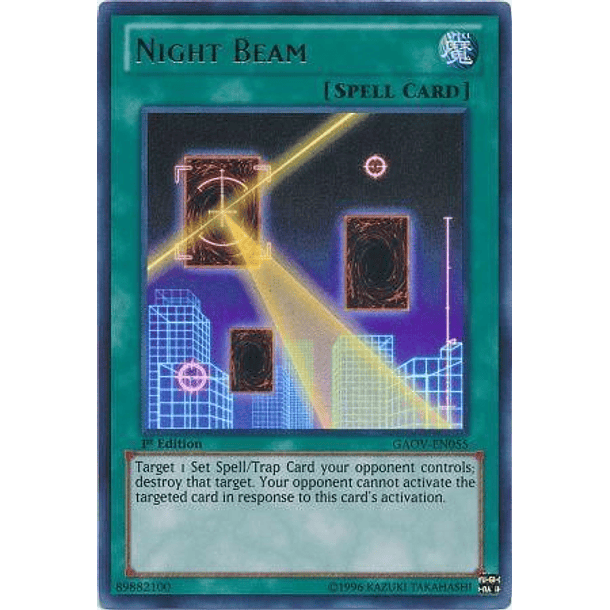 Night Beam - GAOV-EN055 - Ultra Rare (jugada)