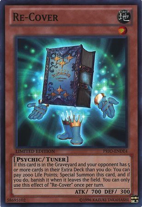 Re-Cover - PRIO-ENDE4 - Super Rare