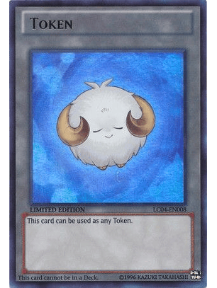 White Lamb Token - LC04-EN008 - Ultra Rare