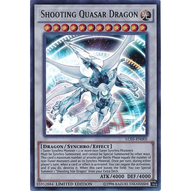 Shooting Quasar Dragon - LC05-EN005 - Ultra Rare Limited Edition (dañada)