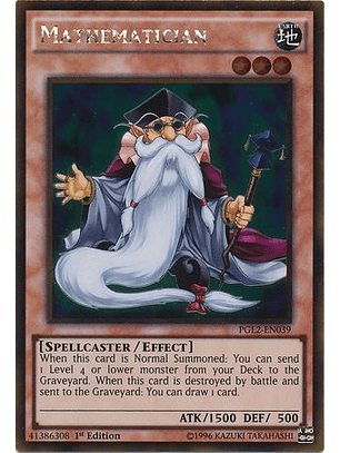 Mathematician - PGL2-EN039 - Gold Rare