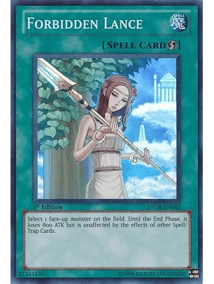 Forbidden Lance - STOR-EN061 - Super Rare (Jugada)