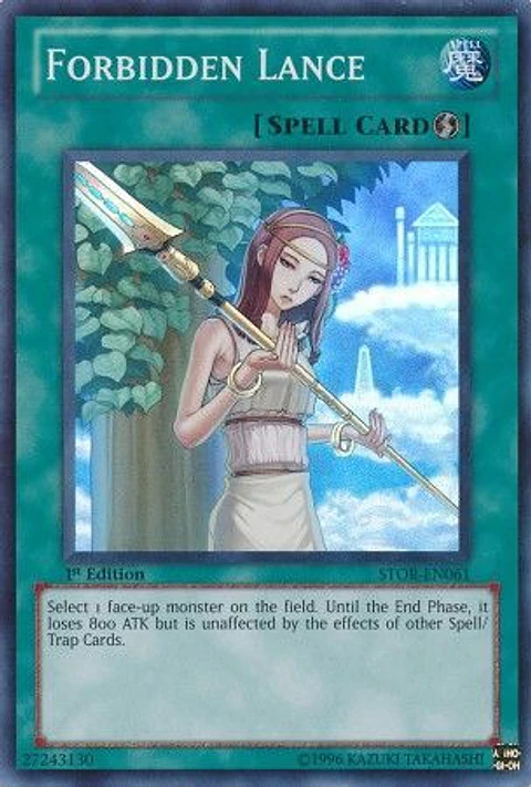 Forbidden Lance - STOR-EN061 - Super Rare (Jugada)