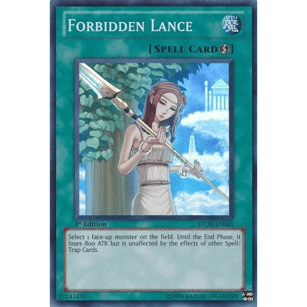 Forbidden Lance - STOR-EN061 - Super Rare (Jugada)