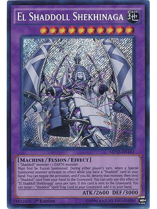 El Shaddoll Shekhinaga - MP15-EN161 - Secret Rare 