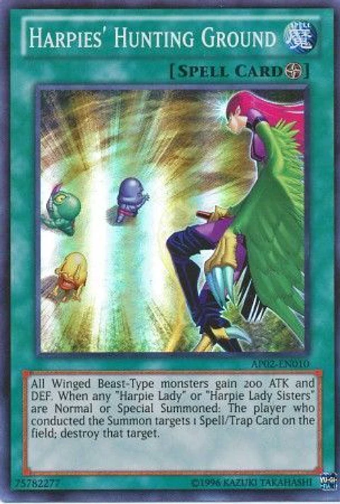 Harpies' Hunting Ground - AP02-EN010 - Super Rare (español)