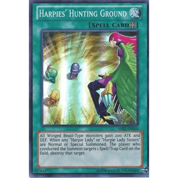 Harpies' Hunting Ground - AP02-EN010 - Super Rare (español)