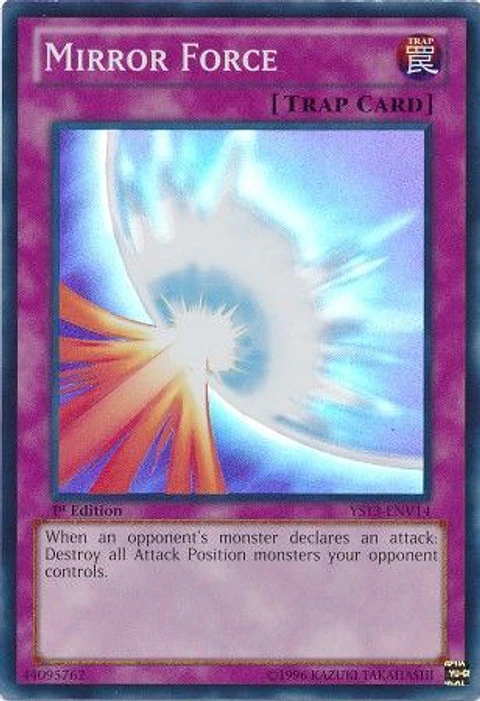 Mirror Force - YS13-ENV14 - Super Rare 