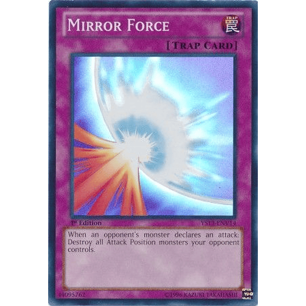 Mirror Force - YS13-ENV14 - Super Rare 