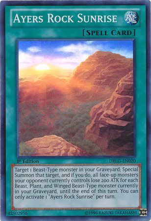 Ayers Rock Sunrise - DRLG-EN020 - Super Rare 1