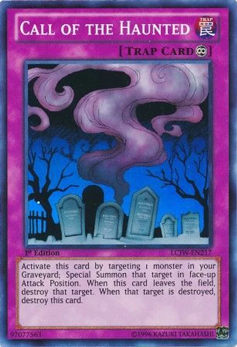 Call of the Haunted - LCJW-EN217 - Super Rare (desgastada)