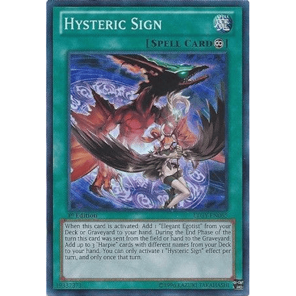 Hysteric Sign - LTGY-EN065 - Super Rare