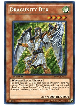Dragunity Dux - HA03-EN031 - Secret Rare