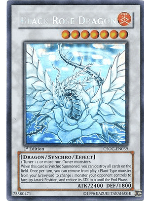 Black Rose Dragon - CSOC-EN039 - Ghost Rare