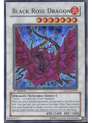 Black Rose Dragon - CSOC-EN039 - Ultra Rare 