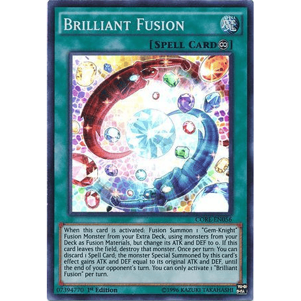 Brilliant Fusion - CORE-EN056 - Super Rare