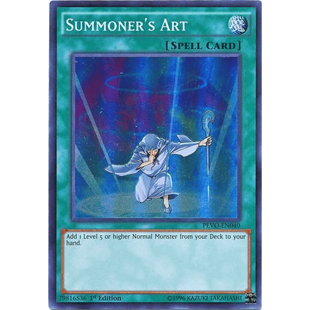 Summoner's Art - PEVO-EN040 - Super Rare