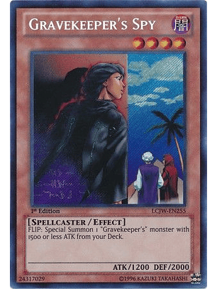 Gravekeeper's Spy - LCJW-EN255 - Secret Rare