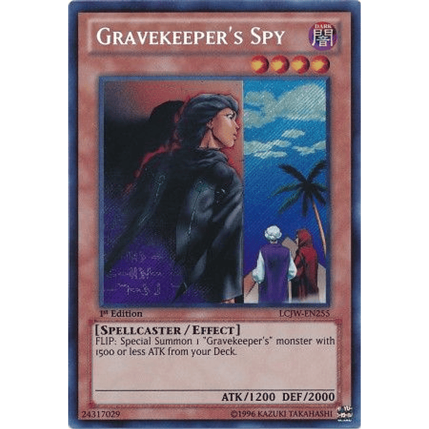 Gravekeeper's Spy - LCJW-EN255 - Secret Rare